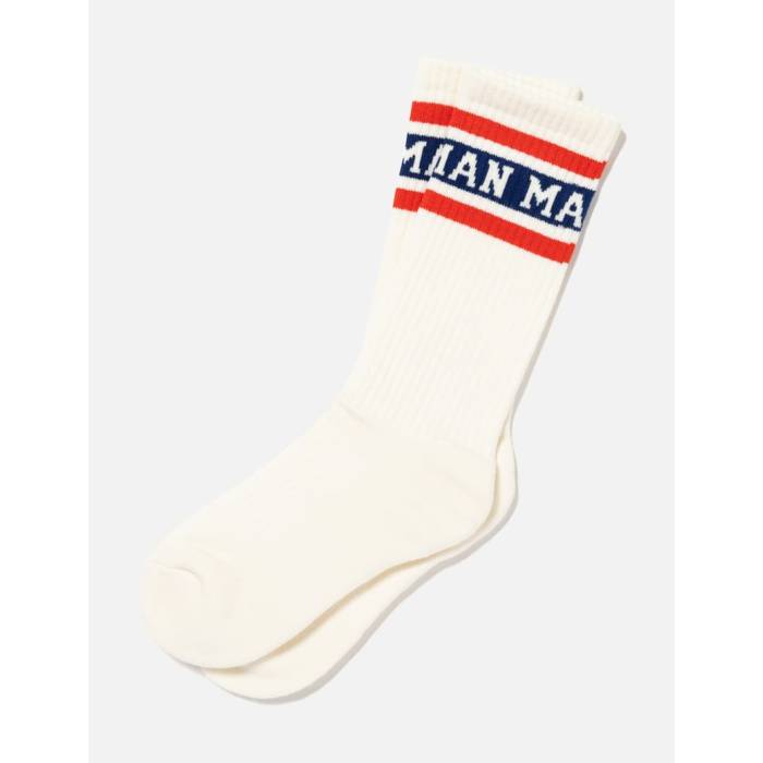 ヒューマンメイド Human Made 【 Line Socks Men Red 】 ソックス・靴下 メンズ Red 赤・レッド