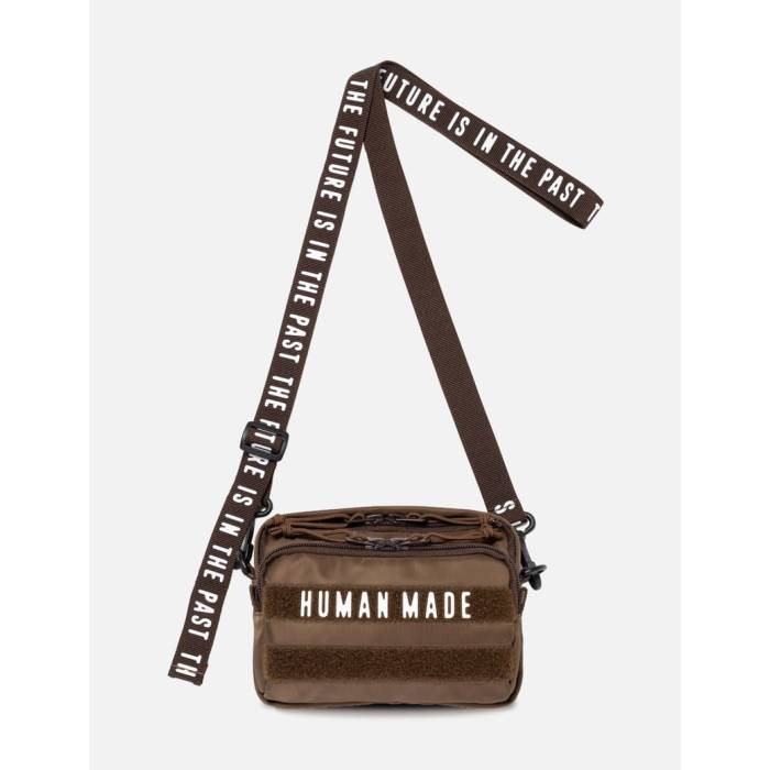 ヒューマンメイド Human Made 【 Military Pouch Mini Unisex Brown 】 ユニセックス 茶色 ブラウン