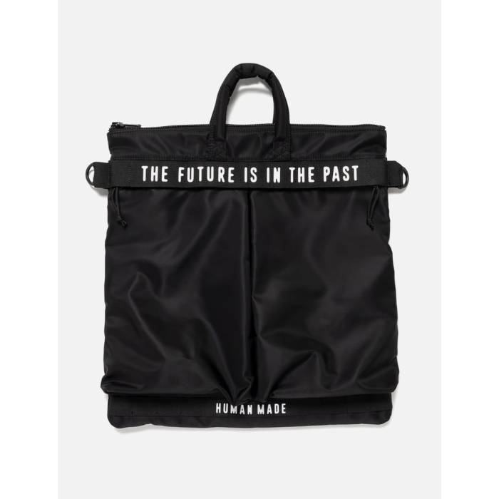 ヒューマンメイド Human Made 【 Helmet Bag Unisex Black 】 Helmet ヘルメット バッグ ユニセックス 黒色 ブラック