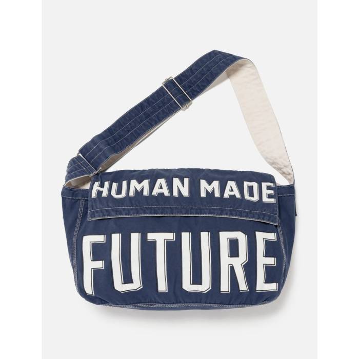 ヒューマンメイド Human Made 【 Mail Bag Large Unisex Navy 】 バッグ ユニセックス 紺色 ネイビー