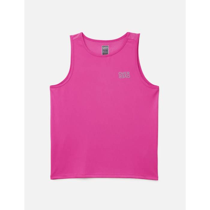 Over Over 【 Sport Vest Men Hot Pink 】 ベスト メンズファッション トップス タンクトップ メンズ pink ピンク