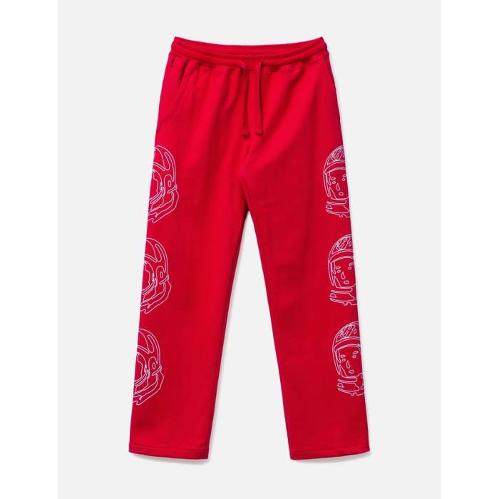ビリオネアボーイズクラブ Billionaire Boys Club 【 Bb Helmet Line Sweatpants Men Racing Red 】 Helmet ヘルメット ロングタイツ メンズ Red 赤・レッド