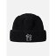 Victoria 【 Queenhead Cuff Beanie Men Black 】 キャップ 帽子 メンズ 黒色 ブラック