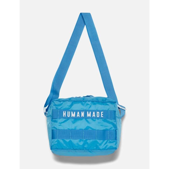 ヒューマンメイド Human Made 【 Packable Light Pouch Unisex Blue 】 バッグ 小物 ブランド雑貨 バッグ メンズバッグ ボディバッグ ウエストポーチ ユニセックス 青色 ブルー