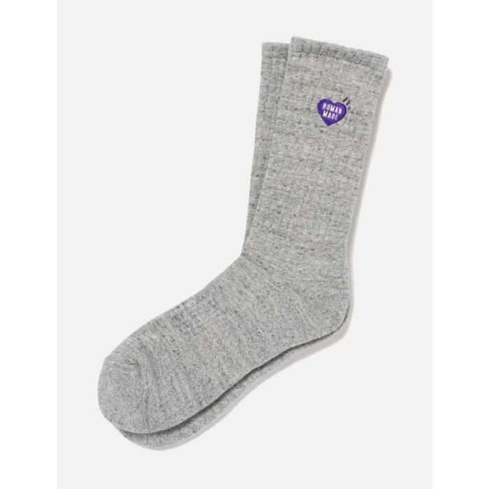 ヒューマンメイド Human Made 【 Pile Socks Unisex Gray 】 ソックス・靴下 ユニセックス gray 灰色・グレー・グレイ