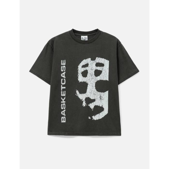 Basketcase 【 Hattrick, T-Shirt Unisex Vintage Black 】 Tシャツ ユニセックス vintage ビンテージ・ヴィンテージ 黒色 ブラック