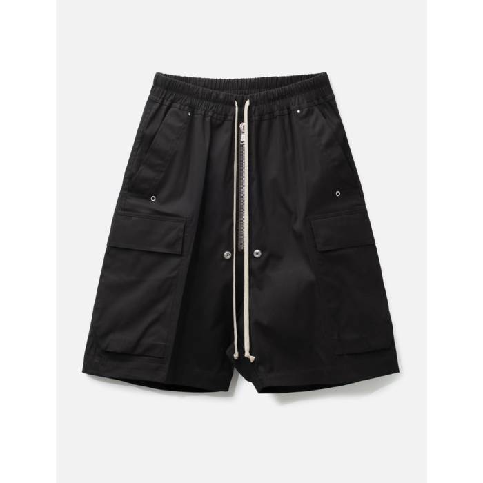 ��å��������� Rick Owens �� Cargobela Shorts Men 09 Black �� ���硼�� ��� ���� �֥�å�