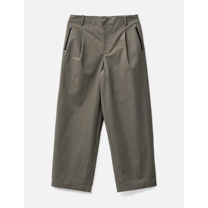 Hiking Patrol 【 Waypoint Ripstop Pleate Trouser Men Dark Taupe 】 メンズ