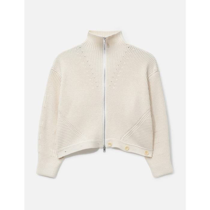 Beautiful People 【 Double-End Fluffed Cotton Cardigan Unisex Ecru 】 カーディガン ユニセックス