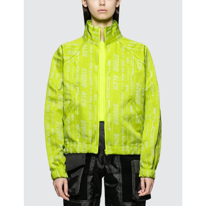 Alch 【 Lanyard Tracktop Women Neon Yellow 】 トラックトップ レディース yellow 黄色・イエロー