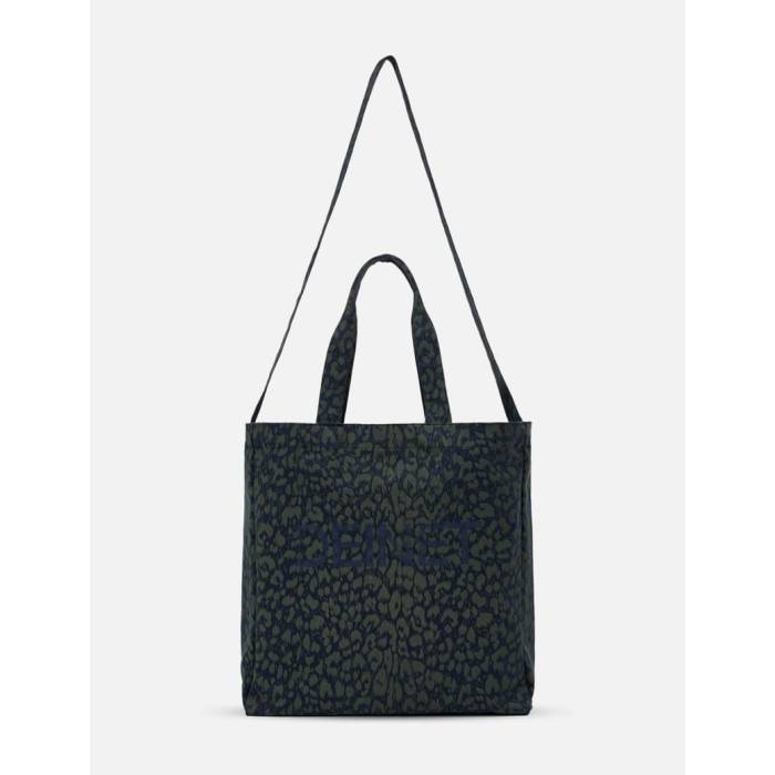 Deinet 【 Logo Two Way Eco Bag Women Navy 】 ロゴ バッグ レディース 紺色 ネイビー