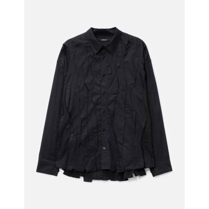 Songzio 【 Fragment Shirt Men Black 】 メンズ 黒色 ブラック