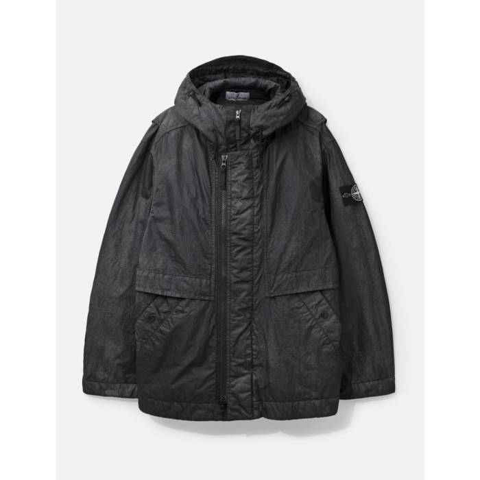 ストーンアイランド Stone Island  Jacket ジャケット メンズ 黒色 ブラック