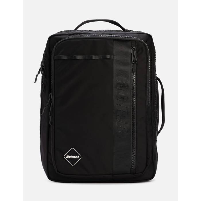 F.c. Real Bristol 【 Tour 3-Way Square Backpack Men Black 】 バックパック バッグ リュックサック メンズ 黒色 ブラック