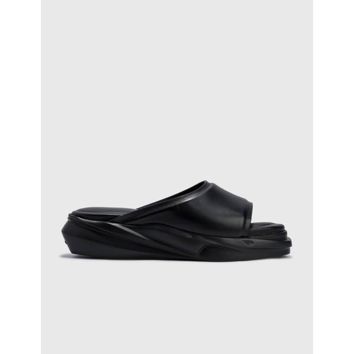 ���ꥯ�� 1017 Alyx 9Sm �� Leather Mono Slides Women Black �� �쥶�� �� ��ǥ������� ������� ����¾ ��ǥ�...