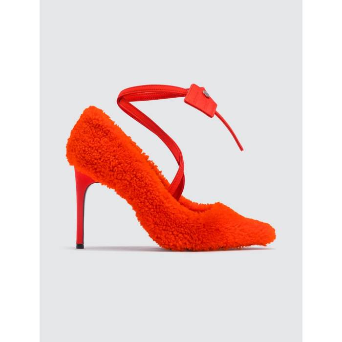 �� Off-White Ziptie Pump Women Orange �� ���եۥ磻�� �ݥ�� �� ��ǥ������� ������� ����¾ ��ǥ����� orange...