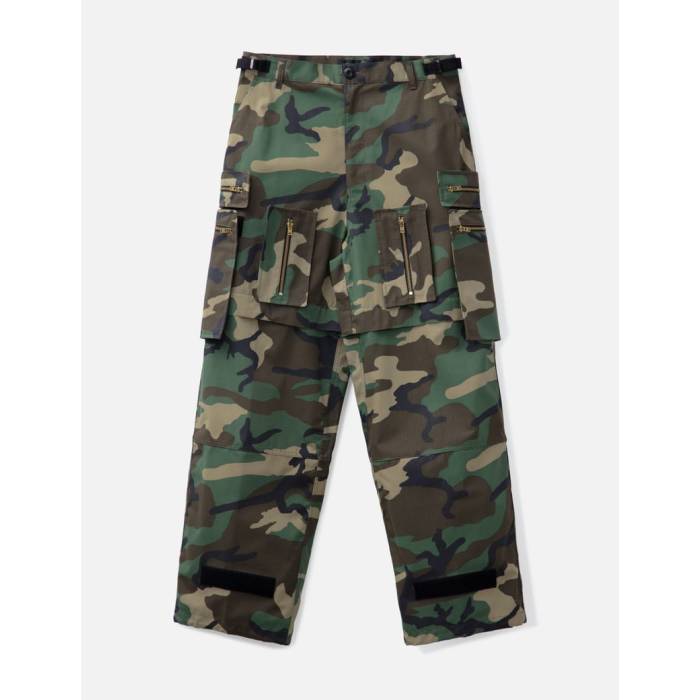 Libere 【 Multi Zip Pocket Pants Men Camo 】 メンズ カモ柄