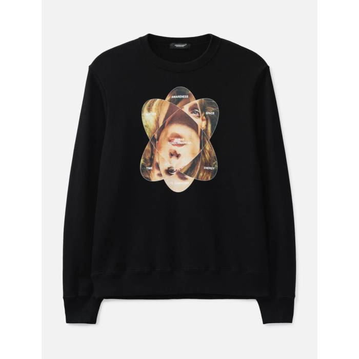 アンダーカバー Undercover 【 Uc2E4892-2 Cotton Sweatshirt Pullover Men Black 】 スウェット トレーナー メンズ 黒色 ブラック