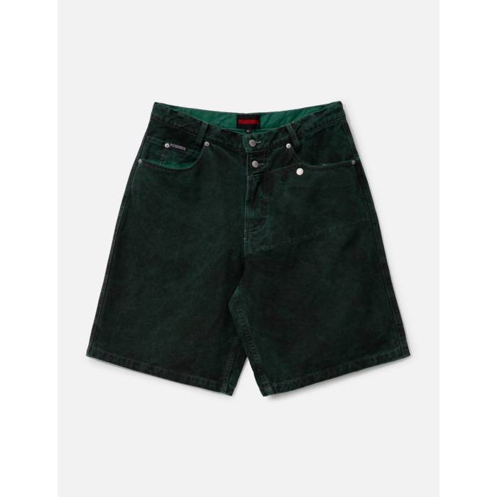 プレジャーズ Pleasures 【 Apollo Baggy Shorts Men Dark Forest 】 ショーツ メンズ フォレスト