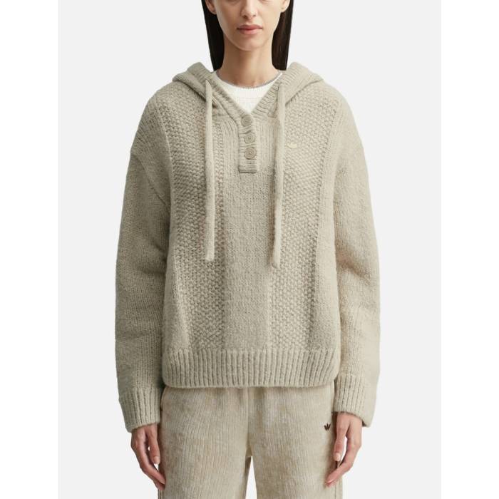 ���ǥ����� Adidas Originals �� Hoody Sweater Women Wonder Beige �� �ա��ǥ��� �ѡ����� �ȥ졼�ʡ� ��ǥ�...
