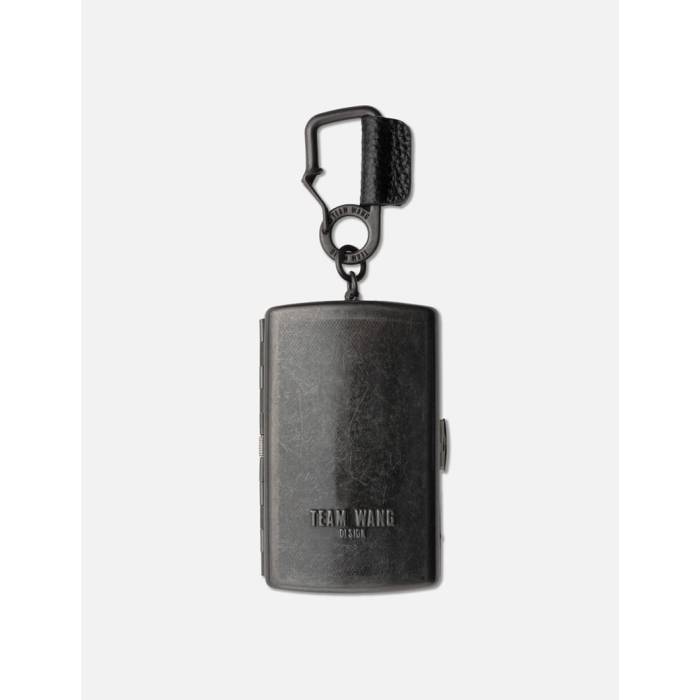 Team Wang Design [ Acceptance Metal Container Keychain Unisex Antique Silver ] 메탈 유니섹스 Silver 은색·실버