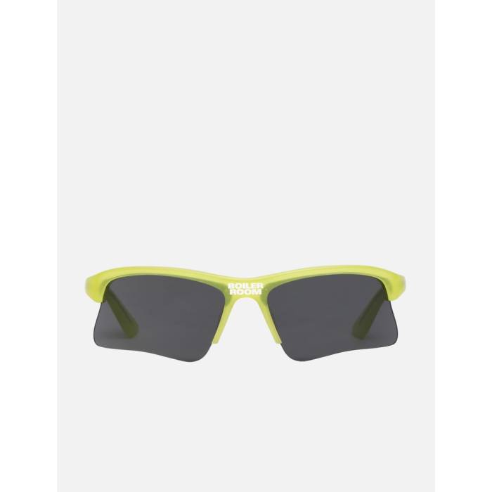 プレジャーズ Pleasures 【 X Boiler Room Active Sunglasses Men Lime 】 サングラス メンズ ライム