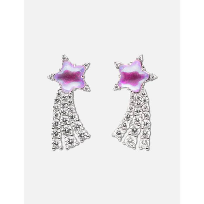 Yvmin 【 Paradise / Shooting Star Mini Earring Women Pink 】 パラダイス Shooting シューティング レディース pink ピンク