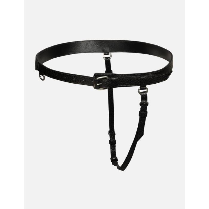Lemaire 【 Equestrian Belt Unisex Black 】 ベルト ユニセックス 黒色 ブラック
