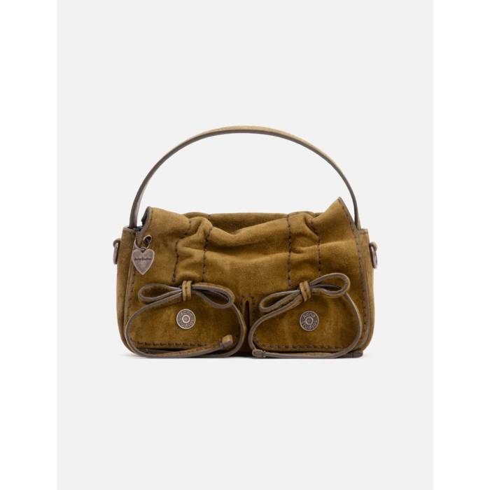 アクネストゥディオズ Acne Studios  Micro ミクロ バッグ レディース 茶色 ブラウン