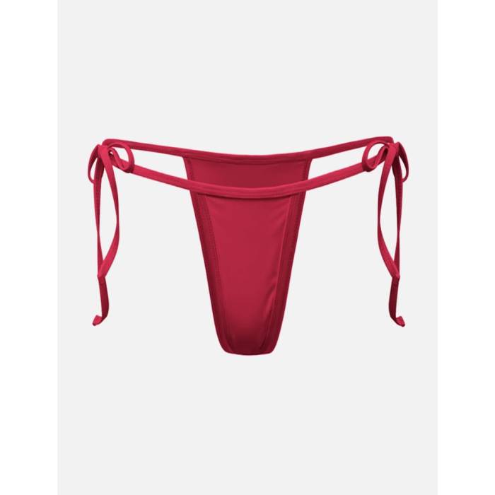 Prix Workshop 【 Quiet Micro Bikini Bottom Women Red 】 Micro ミクロ ズボン ボトムス レディースファッション 水着 レディース Red 赤・レッド