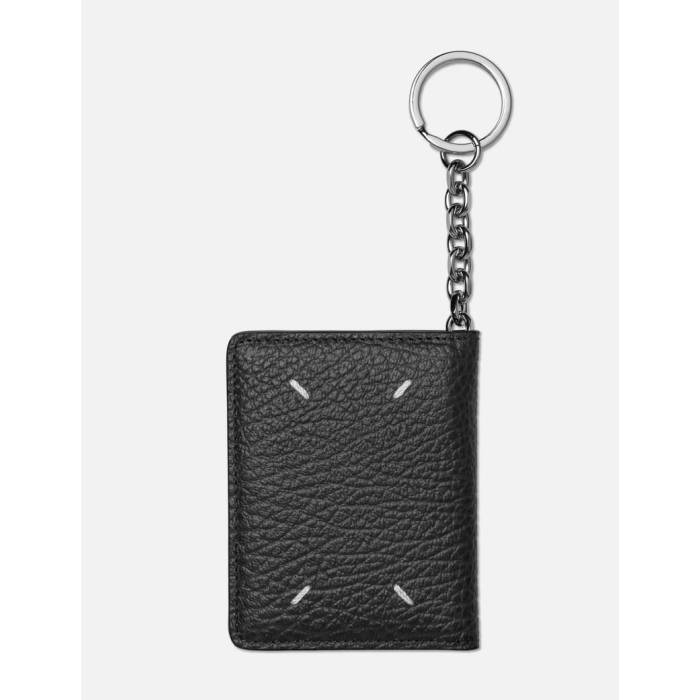 �᥾��ޥ른���� Maison Margiela �� Four Stitches Keyring Cardholder Unisex Black �� �Хå� ��...