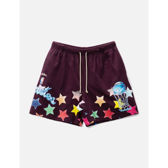 Advisory Board Crystals 【 Printed Jersey Shorts Men Burgundy 】 ジャージ ショーツ メンズ ワイン色・バーガンディー