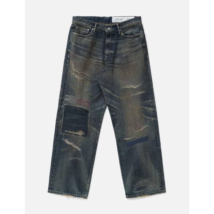 ネイバーフッド Neighborhood 【 Savage Denim Dp Wide Pants Men Indigo 】 デニム メンズ 藍色・インディゴ