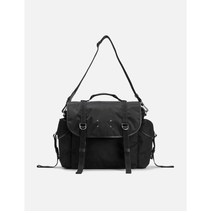 メゾンマルジェラ Maison Margiela 【 High Tech Messenger Unisex Black 】 ハイ テック ユニセックス 黒色 ブラック