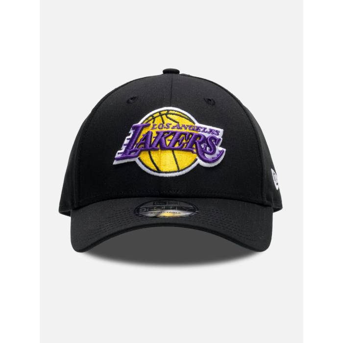 ニューエラ New Era 【 Los Angeles Lakers Essential Black 9Forty Cap Unisex Black 】 Lakers レイカーズ 黒色 ブラック キャップ 帽子 ユニセックス 黒色 ブラック