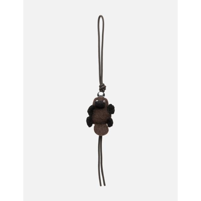 ロエベ Loewe 【 Platypus Felt Charm Women 3872 Chocolate/Black 】 レディース 黒色 ブラック