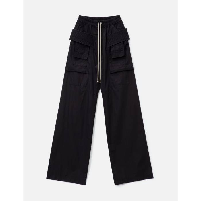リック・オウエンス・ダークシャドウ Rick Owens Drkshdw  カーゴ メンズ 黒色 ブラック