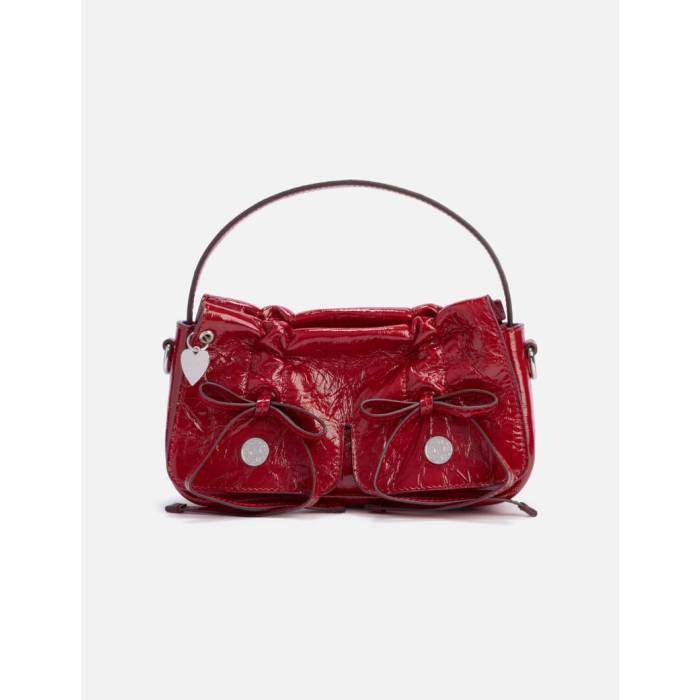 アクネストゥディオズ Acne Studios  Micro ミクロ バッグ レディース Red 赤・レッド