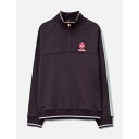 カサブランカ Casablanca 【 1/4 Zip Laurel Sweatshirt Unisex Aubergine 】 スウェット トレーナー メンズ...