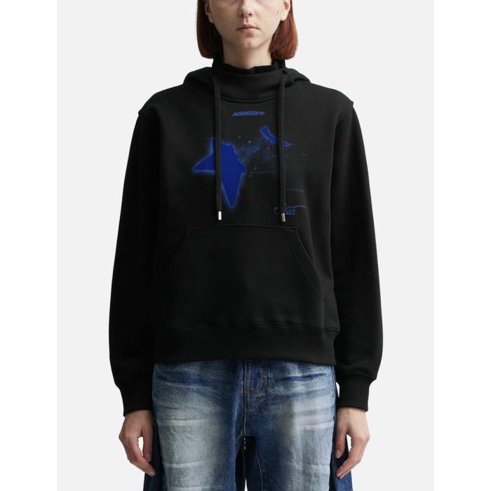 �����������顼 Ader Error �� Product. 35 Semi-Oversized Fit Hoodie Unisex Black �� �ա��ǥ��� ...