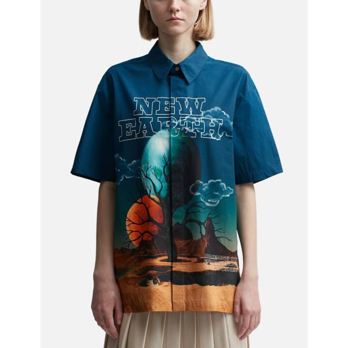 Dhruv Kapoor 【 New Earth Engineered Shirt Unisex Multicolor 】 レディースファッション トップス その他 ユニセックス