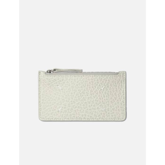 �᥾��ޥ른���� Maison Margiela �� Four Stitches Cardholder Wallet Women Greige �� Wallet...