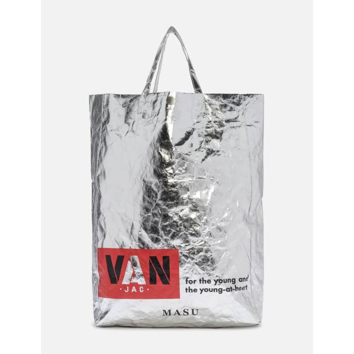 ブランド名Masu性別Men(メンズ)商品名“ X Van Jac” Shopping Bagカラー・Silver