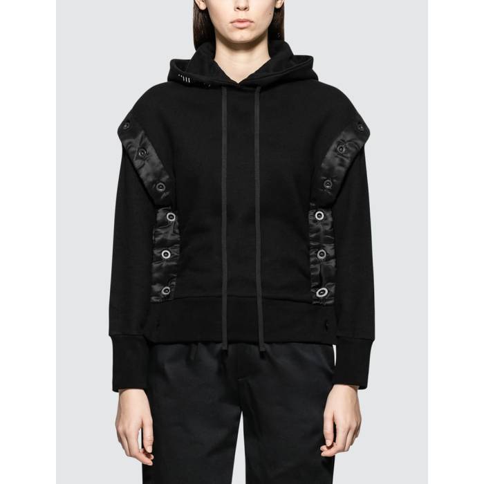 �����٥�ץ��������� Unravel Project �� Terry Open Button Hoodie Women Black �� �ա��ǥ��� �ѡ����� ...