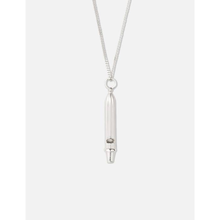 Avgvst 【 Whistle On A Chain Unisex White Rhodium 】 ユニセックス 白色 ホワイト