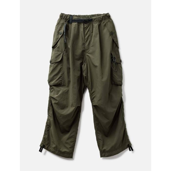 アンドワンダー And Wander 【 Oversized Cargo Pants Men Khaki 】 カーゴ メンズ カーキ
