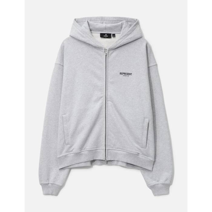 Represent  クラブ フーディー パーカー メンズ 灰色 グレー