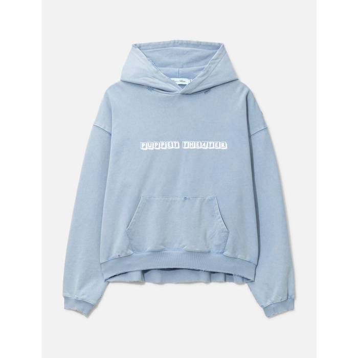 Puppet Theater 【 Pt Block Hoodie Men Blue 】 フーディー パーカー メンズ 青色 ブルー