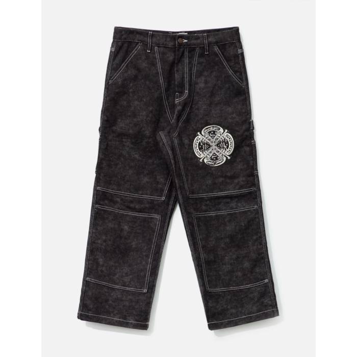 Honor The Gift �� Washed Carpenter Ankle Pant Unisex Black �� �ѥ�� ��󥺥ե��å���� ���ܥ� �ѥ�...