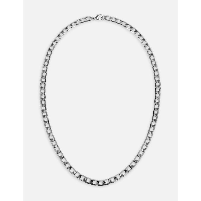 Twojeys 【 Cuban Chain Unisex Silver 】 キューバン ジュエリー アクセサリー メンズジュエリー アク..